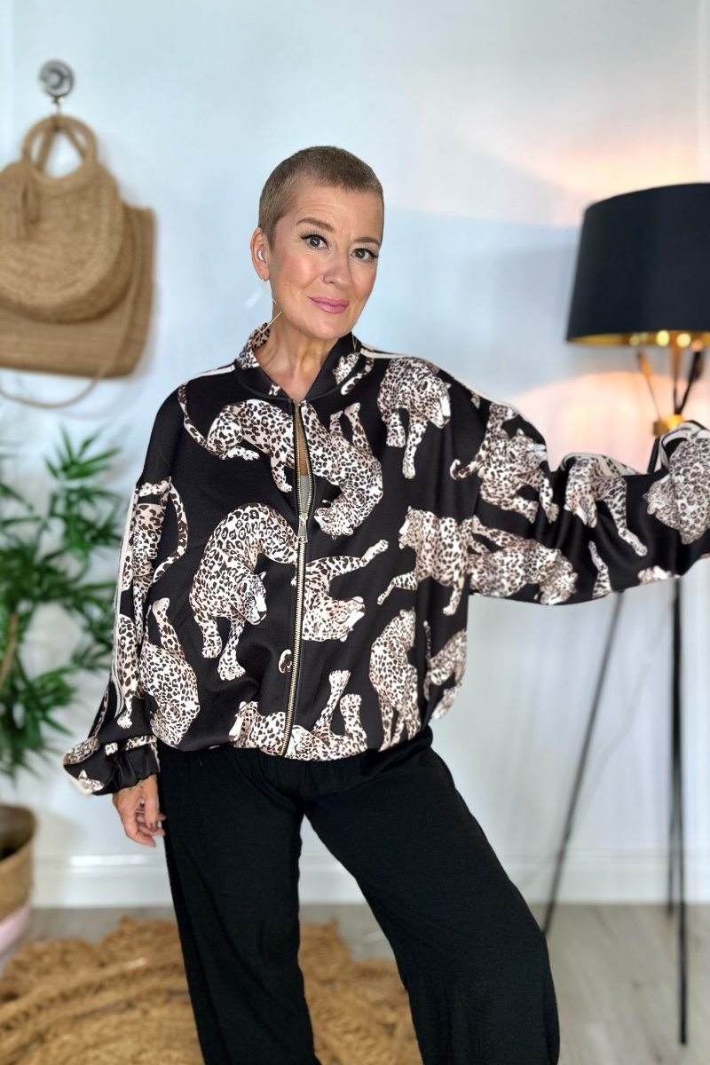 Piper Leopard Jacket