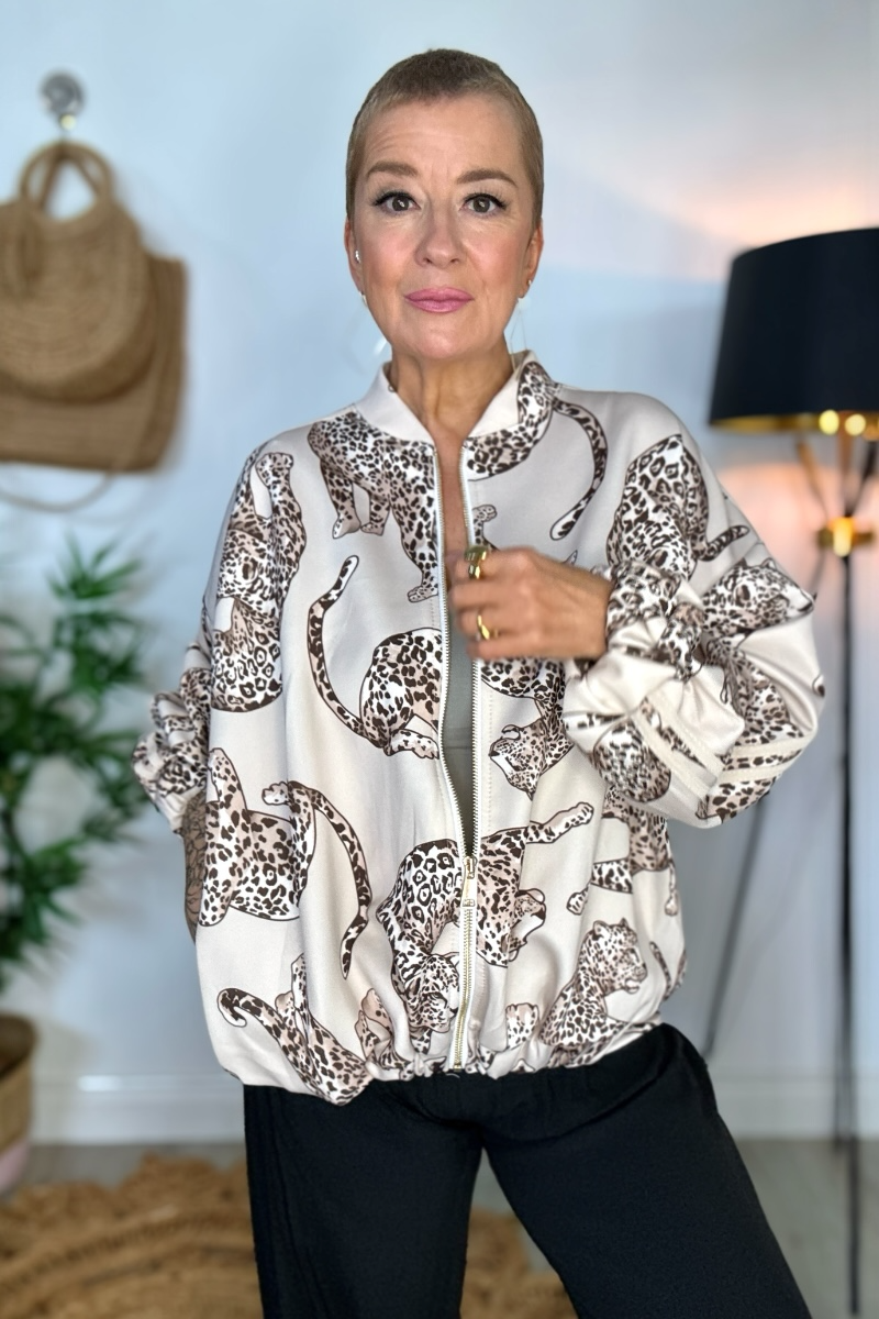 Piper Leopard Jacket