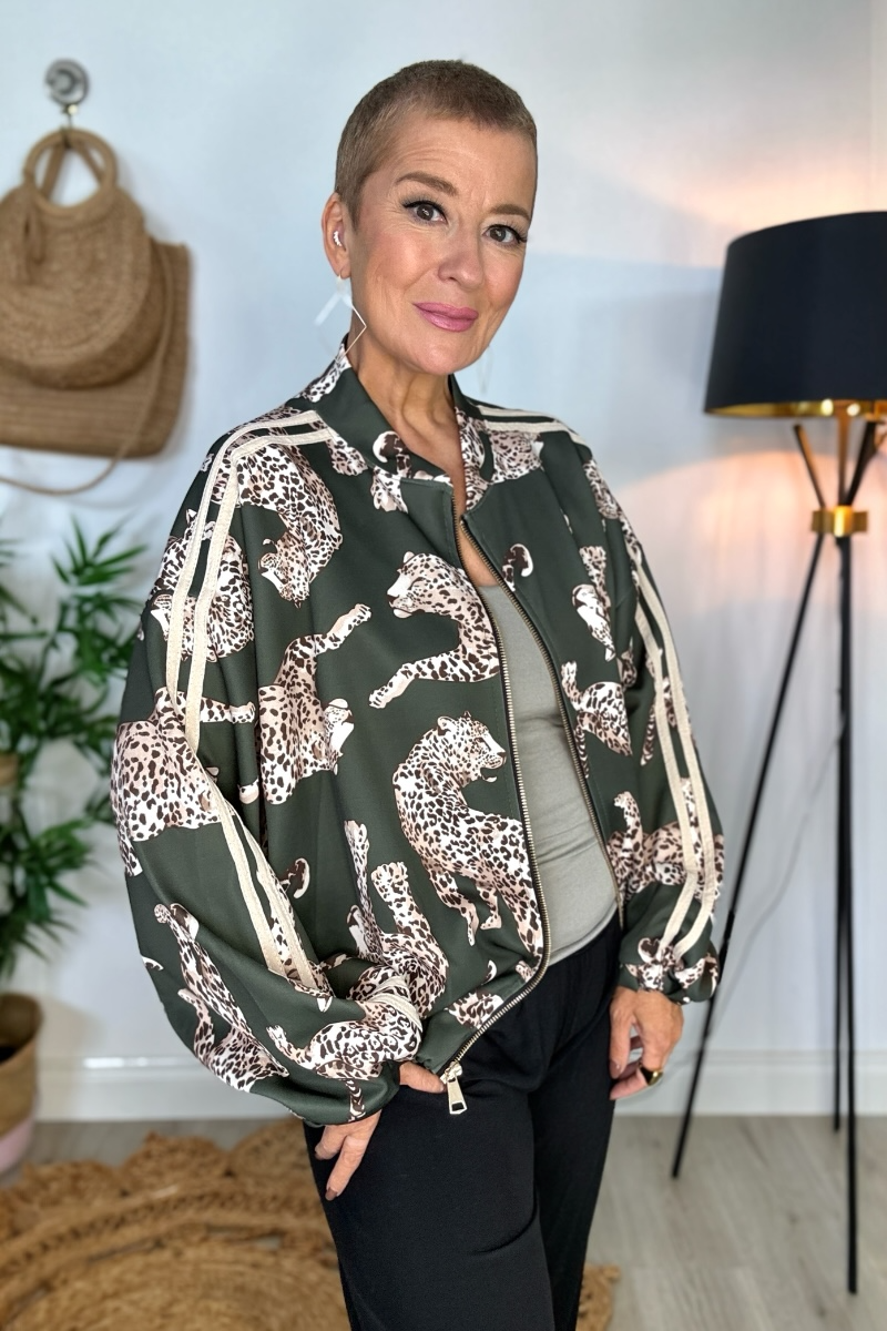 Piper Leopard Jacket