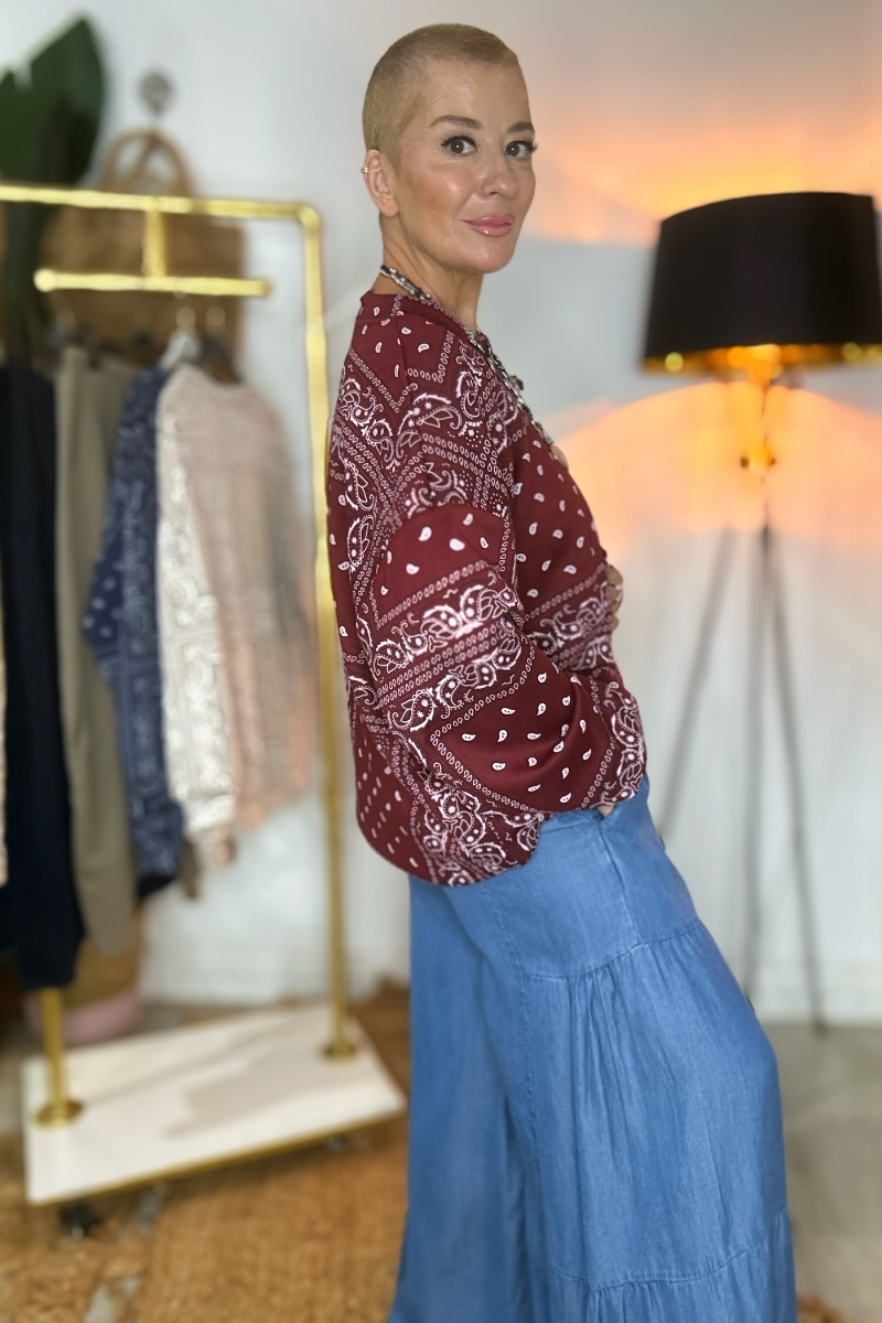 Bandana Sweatshirt