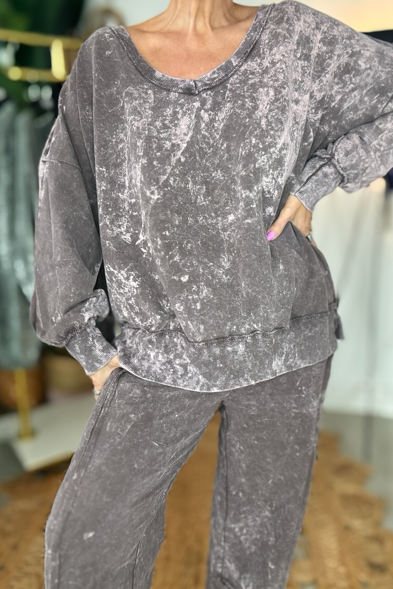 Clara Speckle Leisure Set - Sold Separately