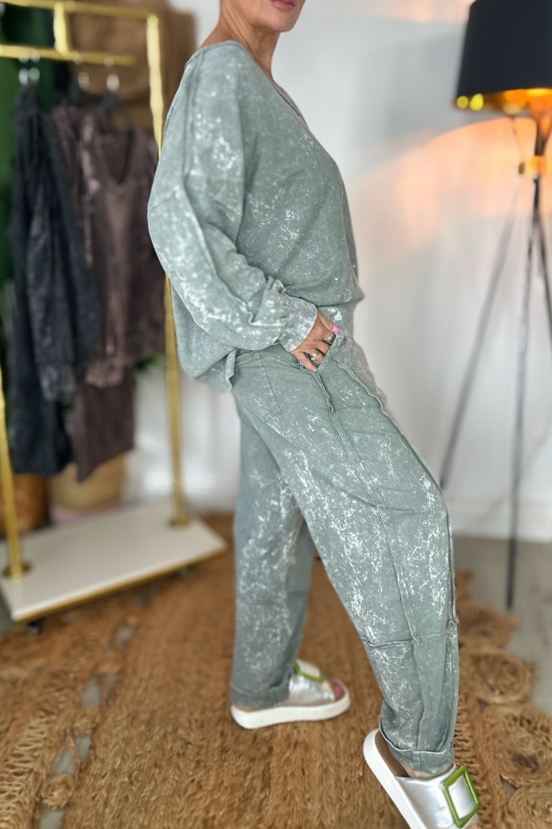 Clara Speckle Leisure Set - Sold Separately