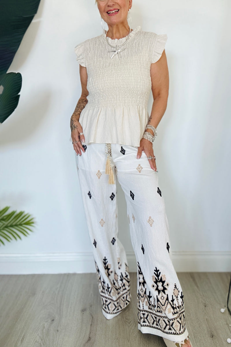 Astrid Wide Leg Trousers