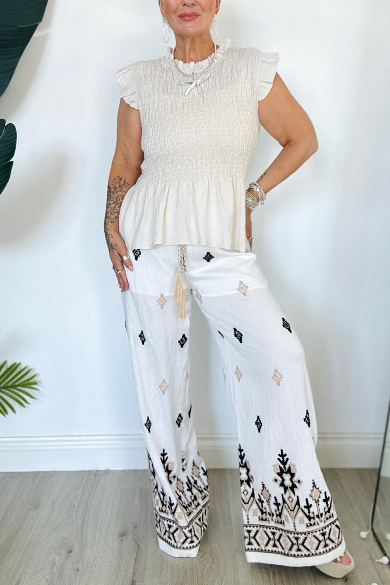 Astrid Wide Leg Trousers