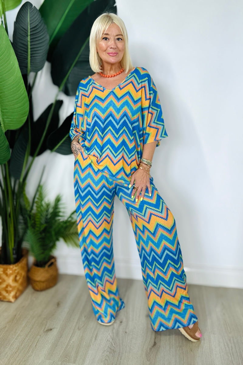 Mia Zig-Zag Trousers