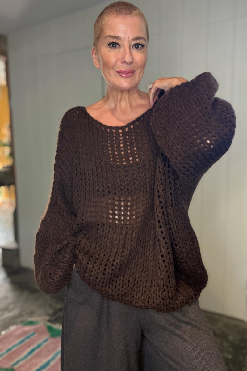Sandie Slouchy Knit Jumper