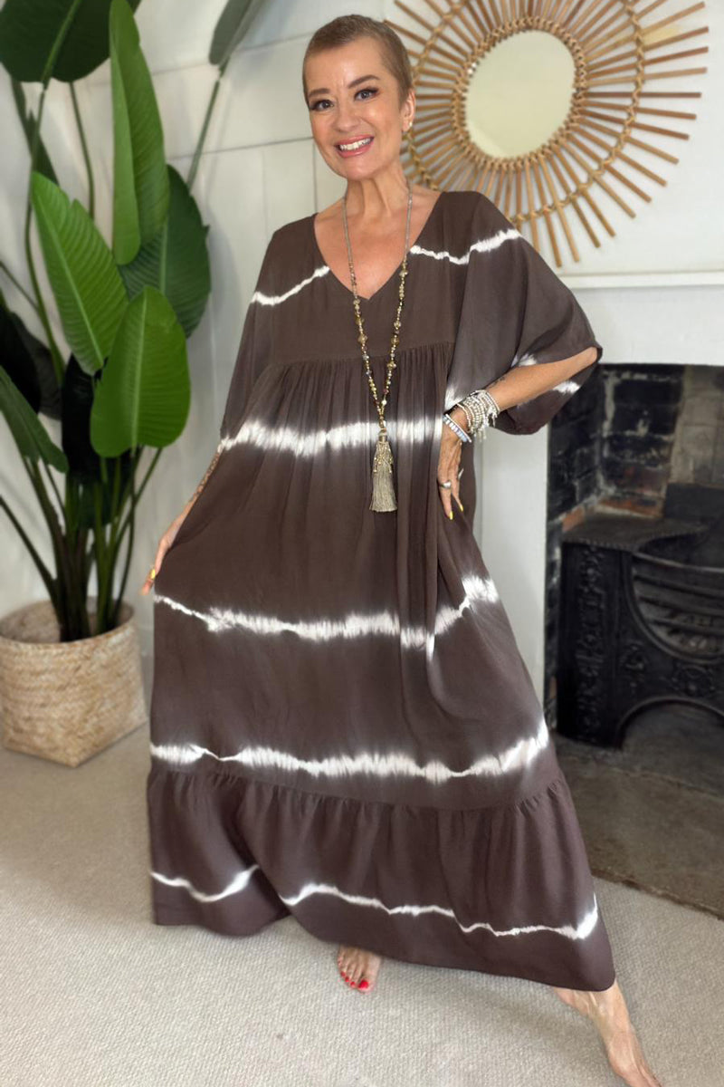 Tie-Dye Maxi Dress – whatLeilaloves
