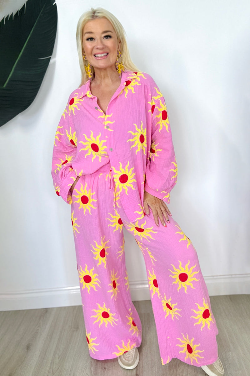 Olivia Cheesecloth Trousers