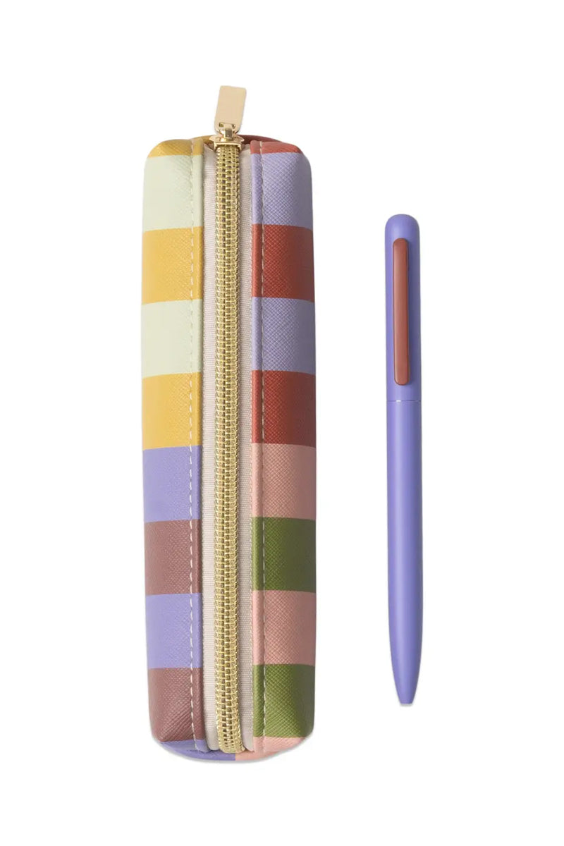 Designworks Ink Pen & Pouch Set - Bold Stripe