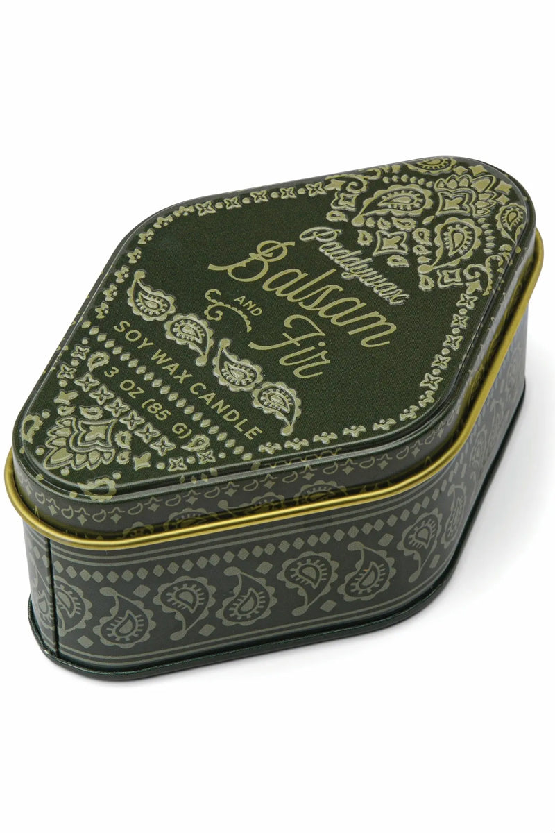 Printed Tin Candle - Balsam & Fir