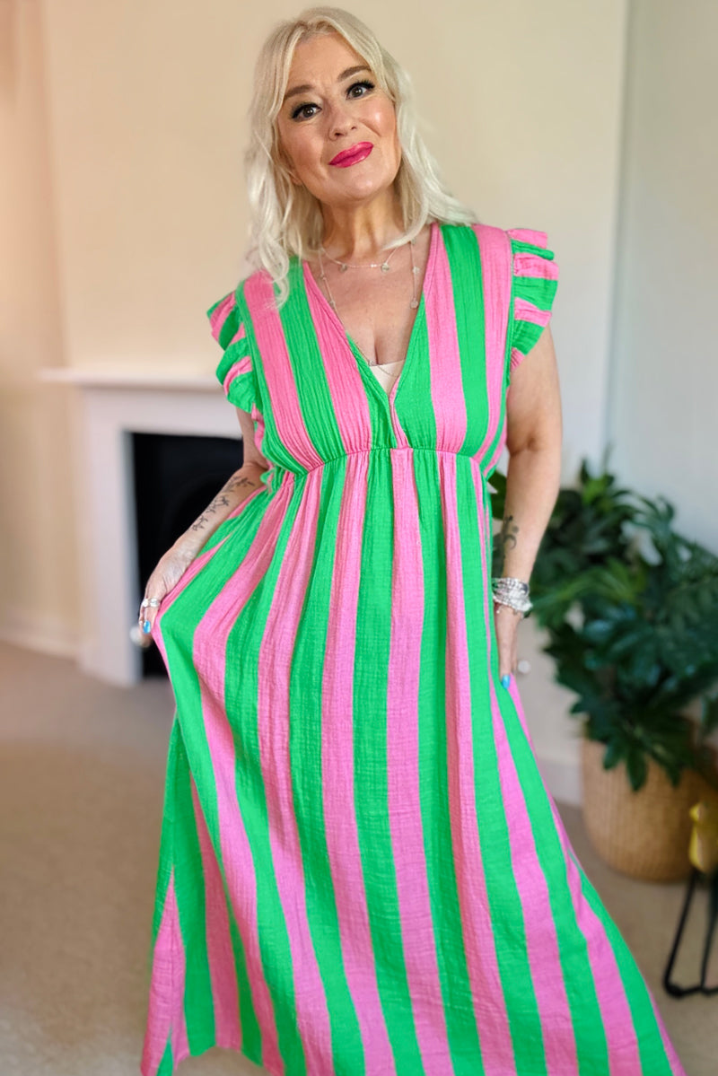 Gabriella Frill Sleeve Dress