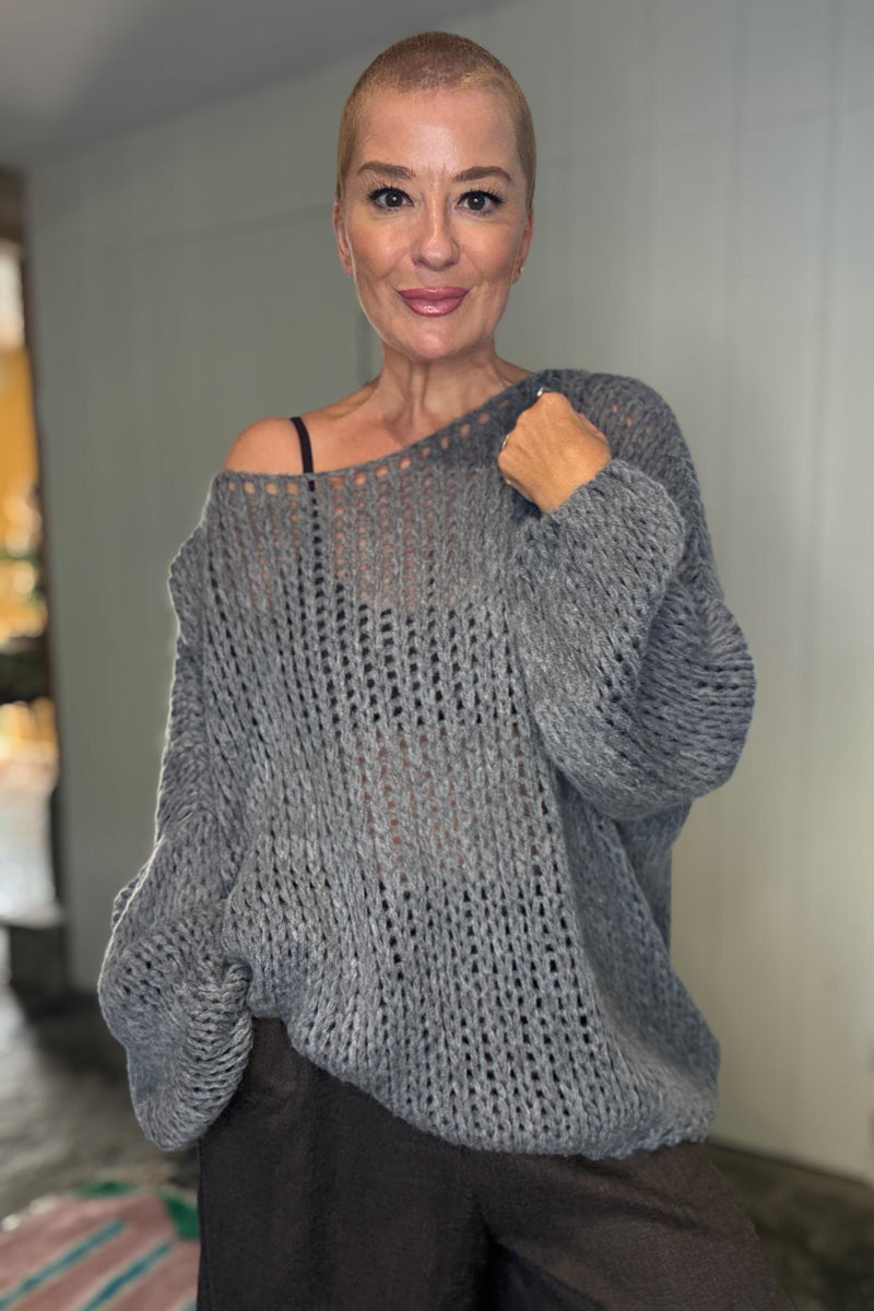 Sandie Slouchy Knit Jumper