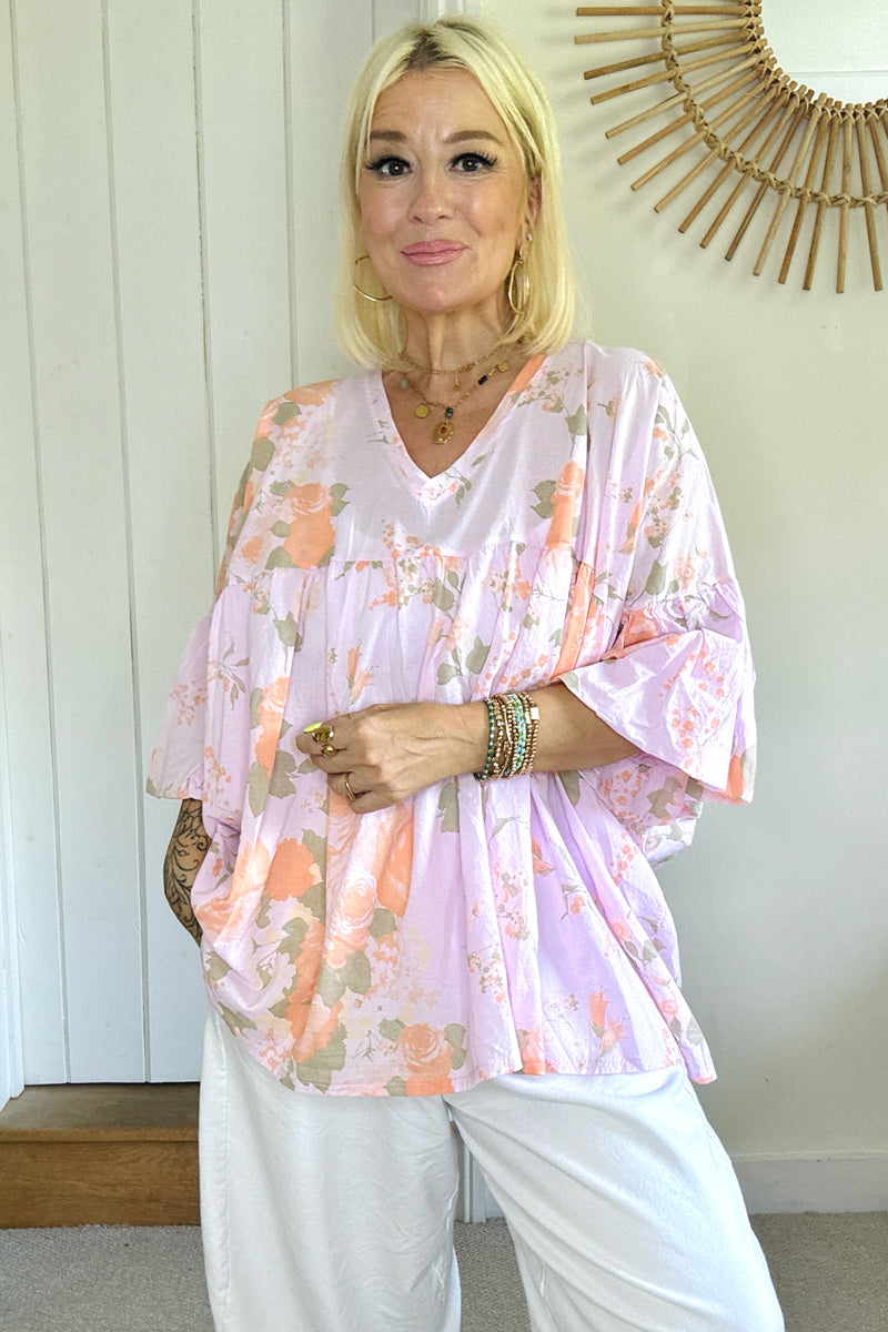 Delilah Floral Top