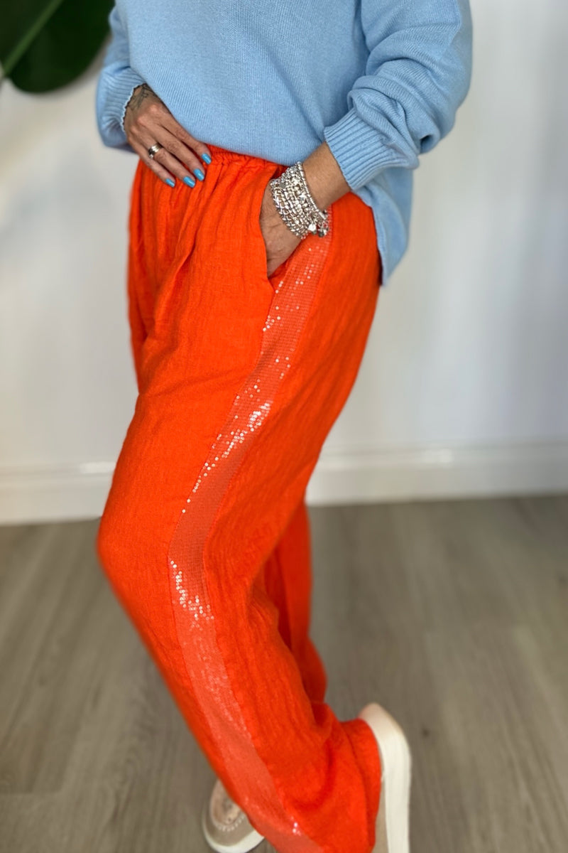 Talia Linen Trousers