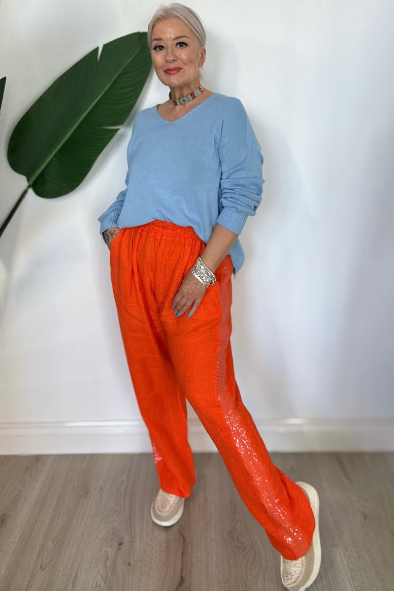 Talia Linen Trousers