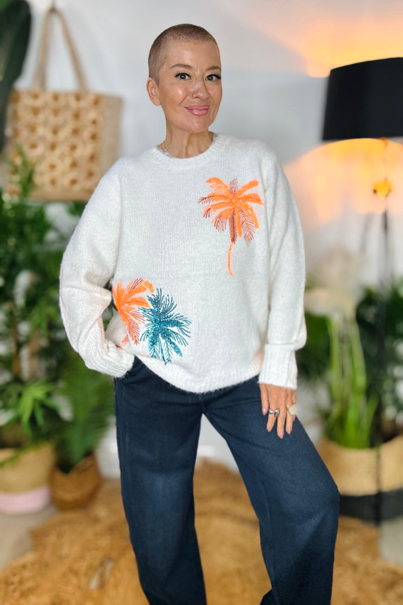 Palm Knitted Jumper - PRE ORDER