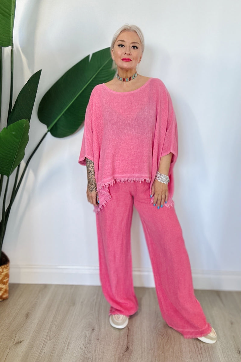 Lua Wide Leg Trousers