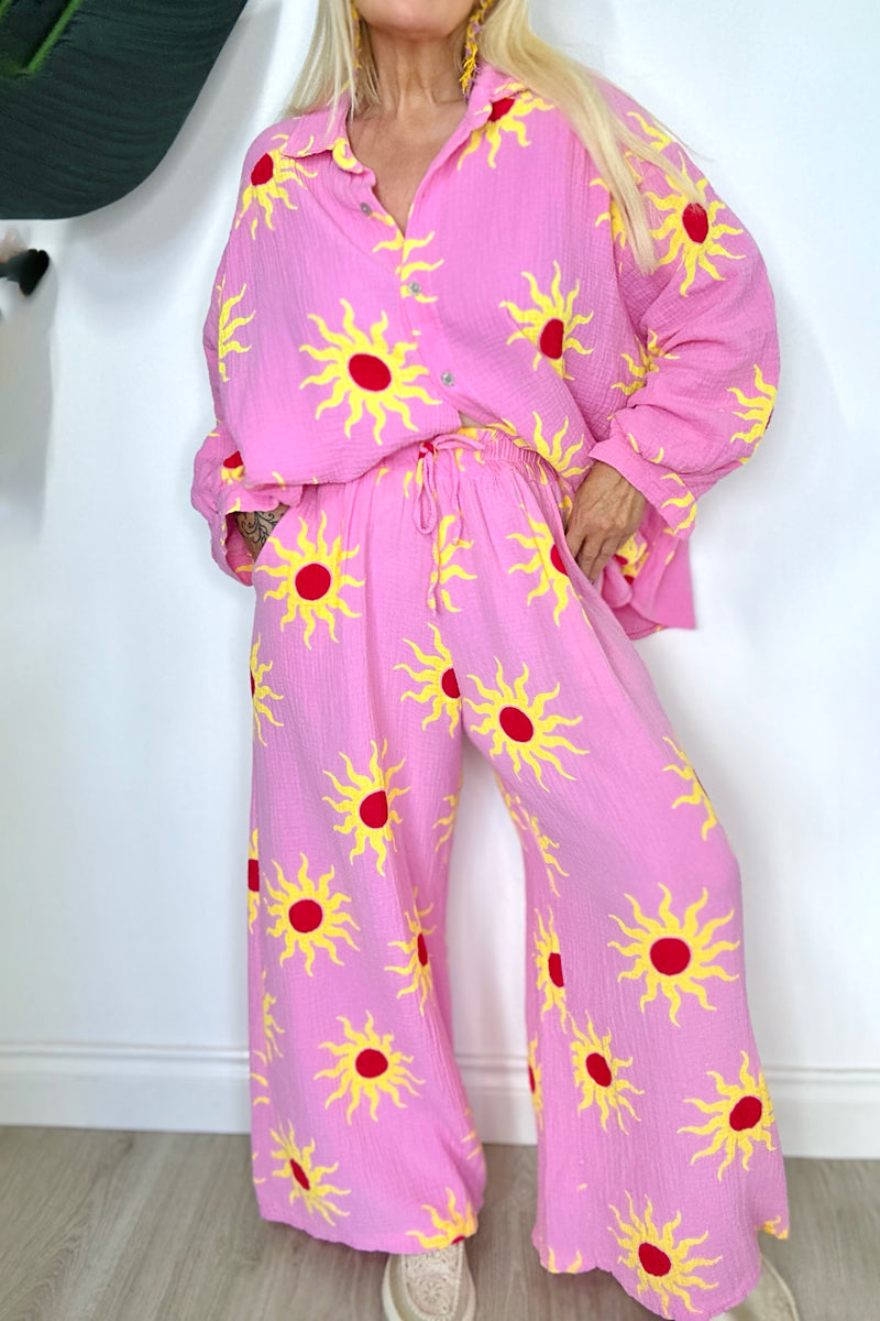 Olivia Cheesecloth Trousers