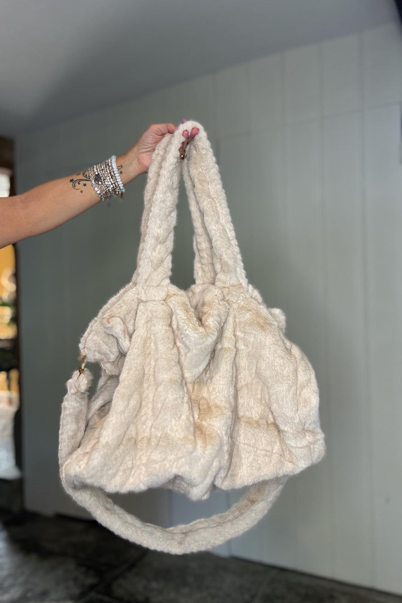 Bella So Soft Faux Fur Bag