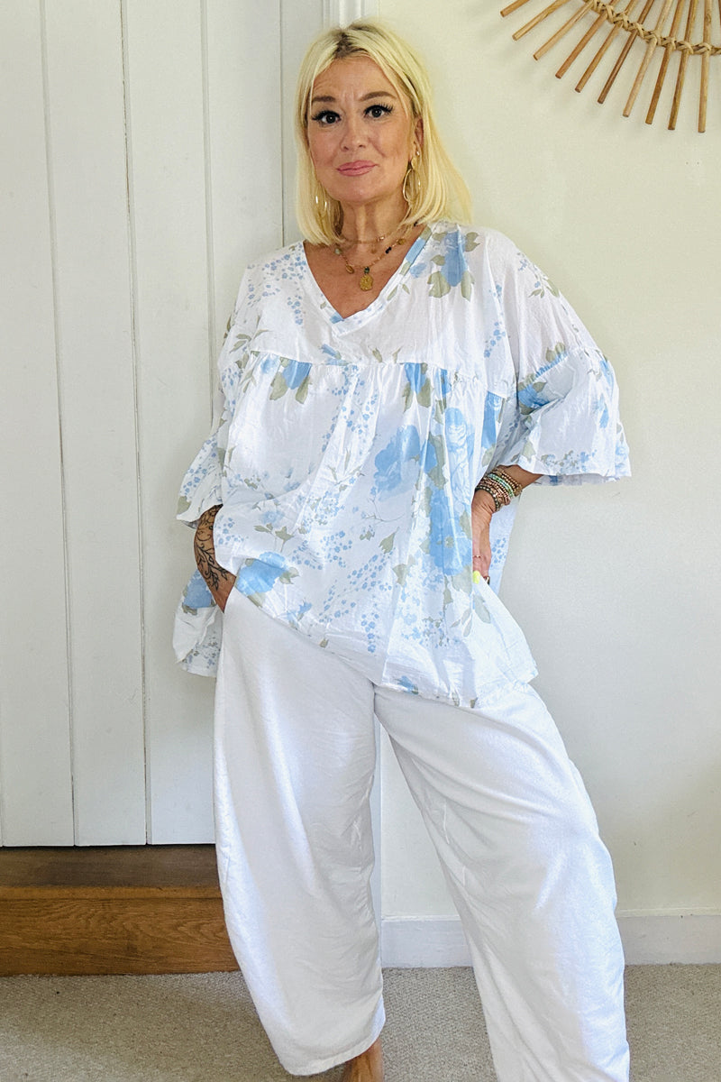 Delilah Floral Top