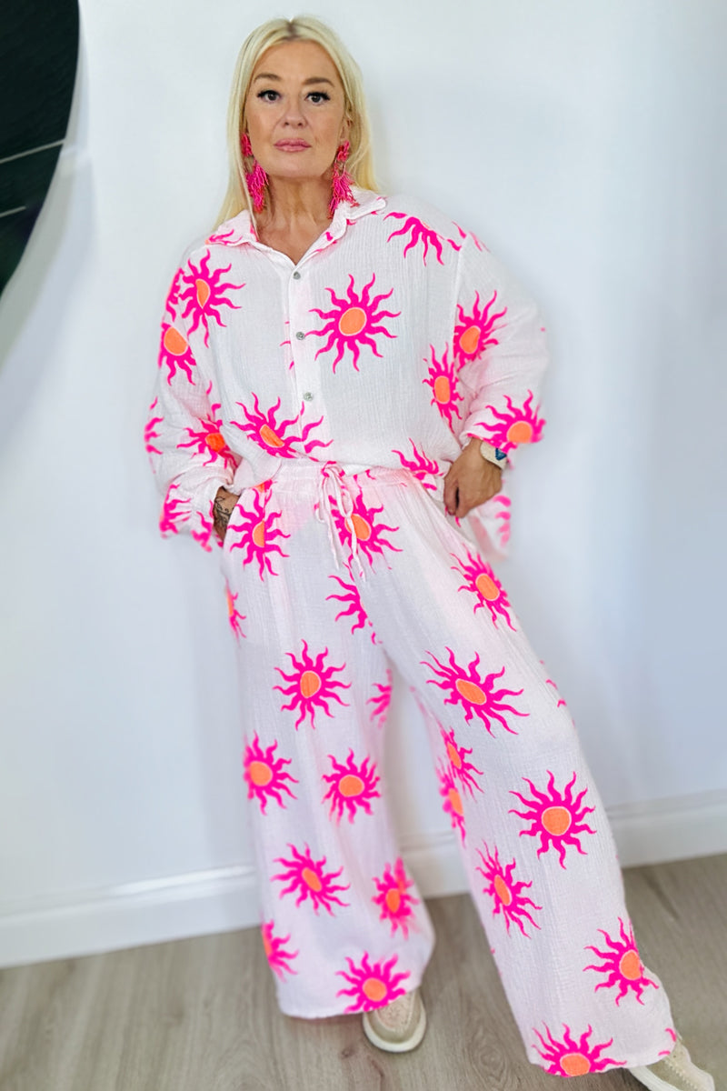 Olivia Cheesecloth Trousers