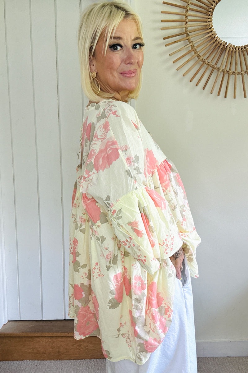 Delilah Floral Top