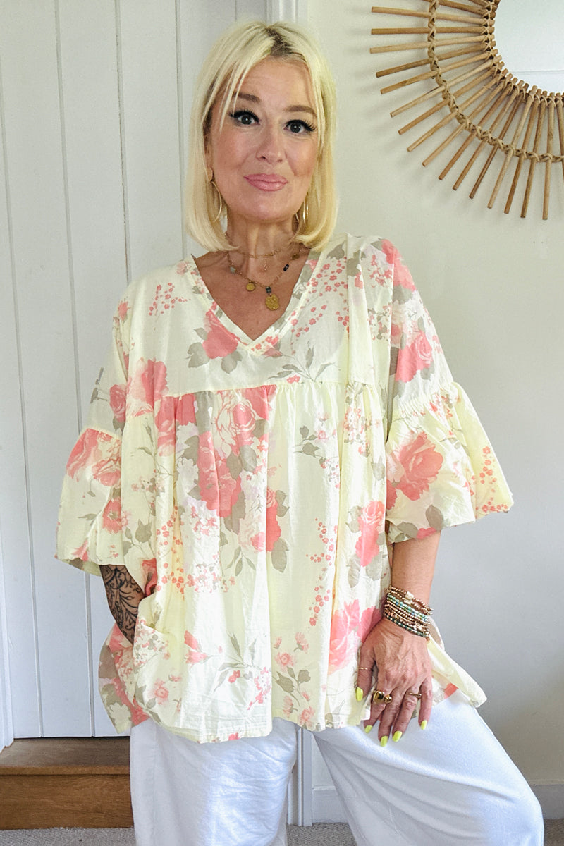 Delilah Floral Top