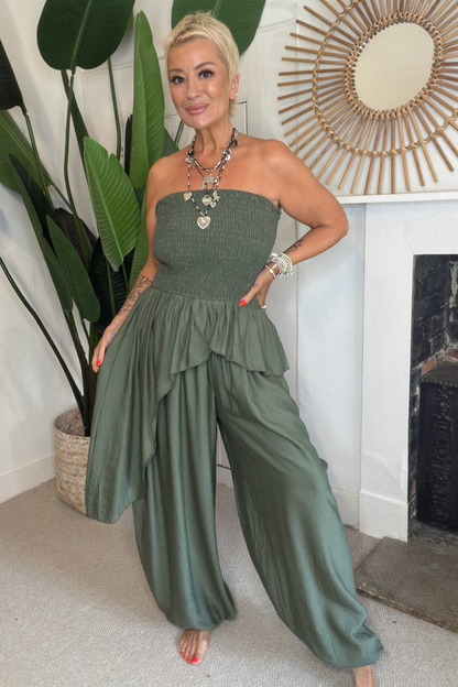 Ruffle Jumpsuit