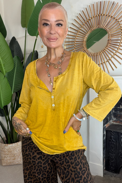Juno Cotton Henley