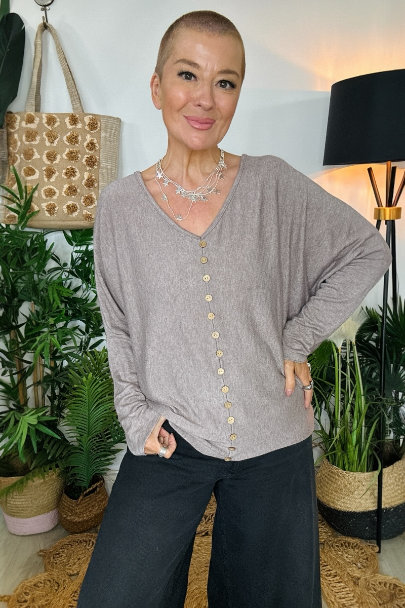 Hope Button Top - PRE-ORDER