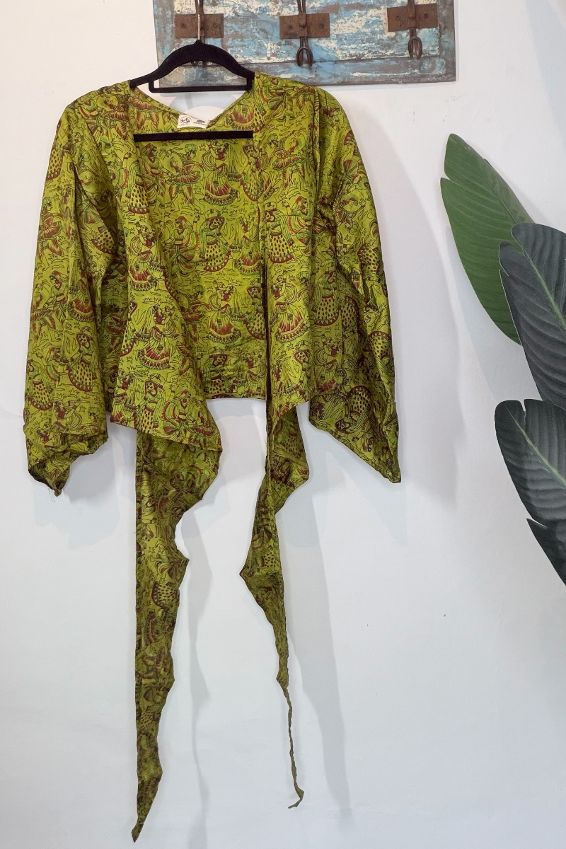 Sari Waterfall Wrap