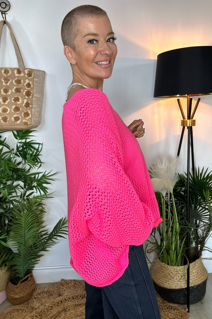 Heart Loose Knit Jumper - PRE-ORDER
