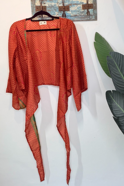 Sari Waterfall Wrap