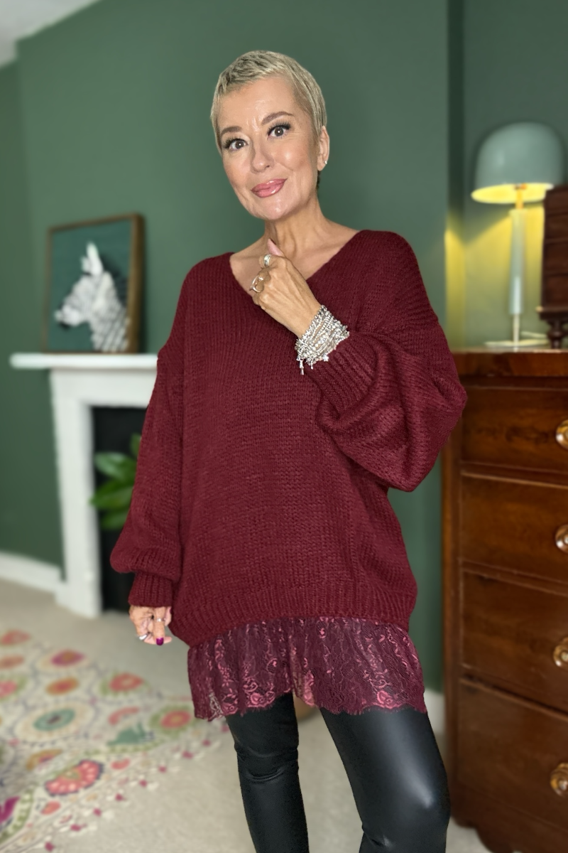Easy Layer V Neck Jumper