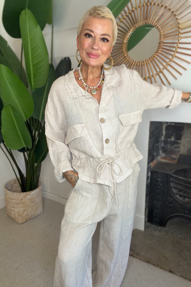 Linen Blazer