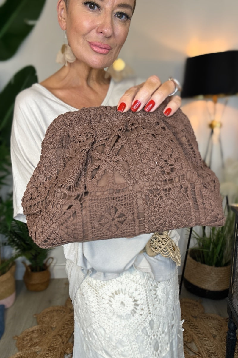 Mini Puffy Clutch Bag