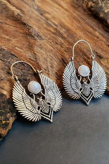 Silver Egyptian Earring