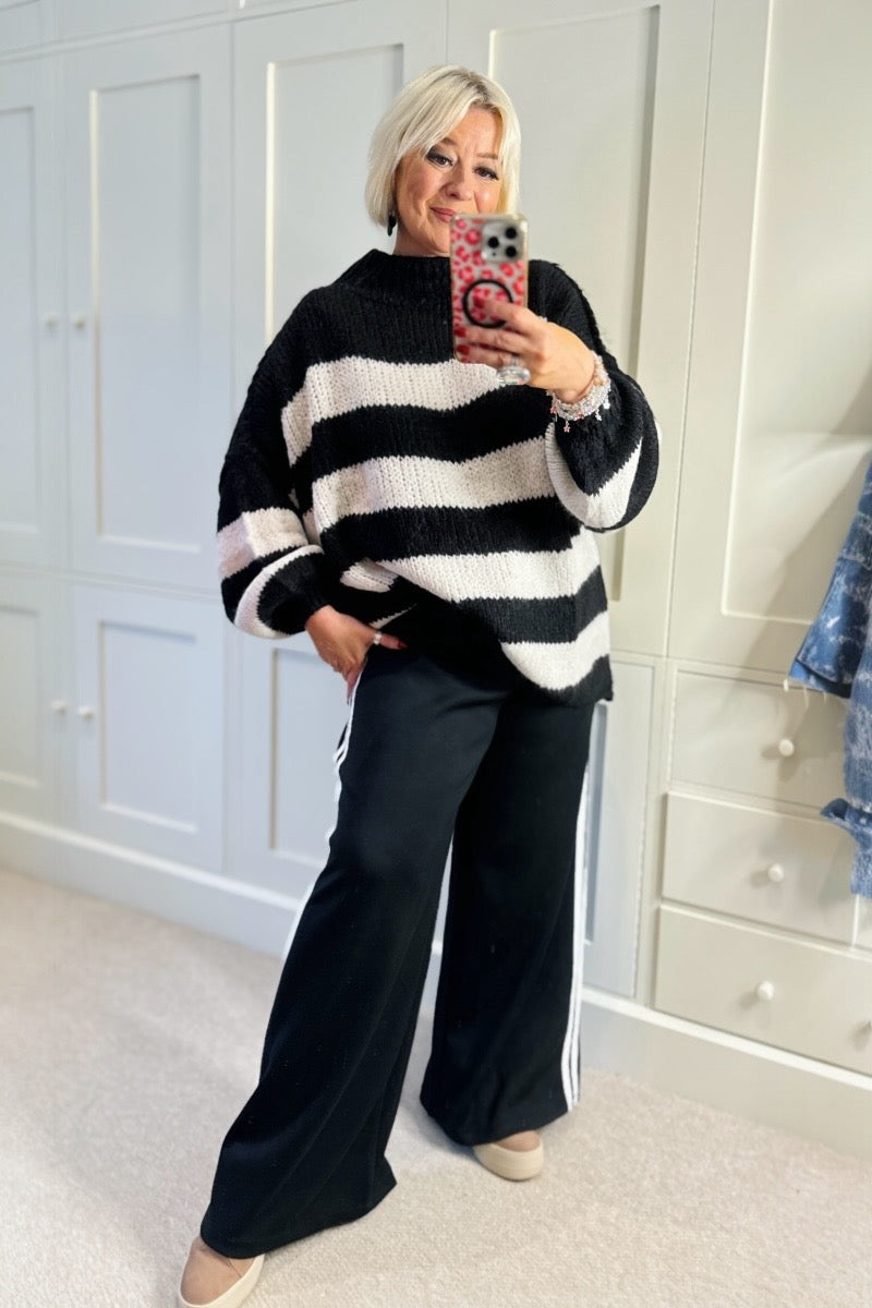 Emilee Oversized Stripe Jumper