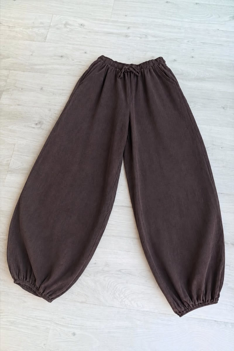 Cord Cuff Trousers