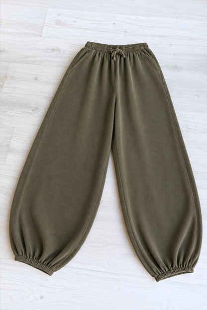 Cord Cuff Trousers