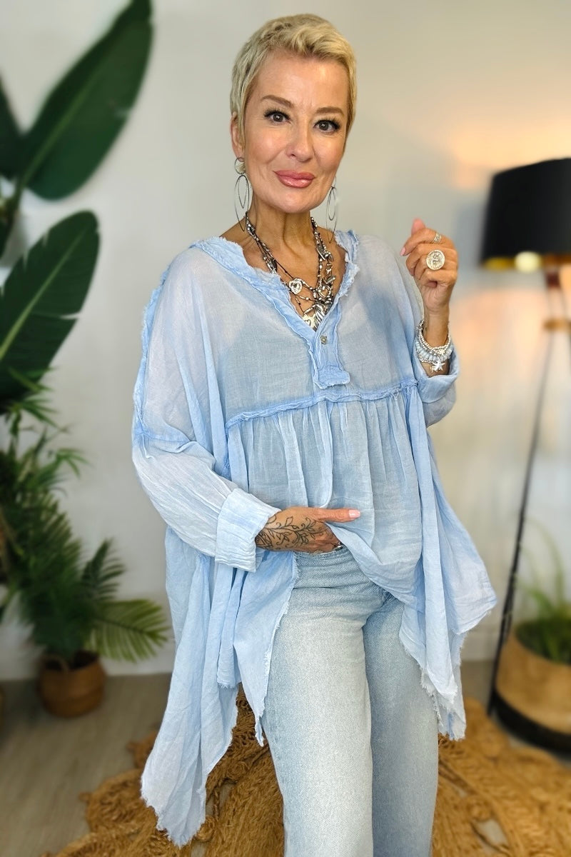 Keep It Raw Cotton Top