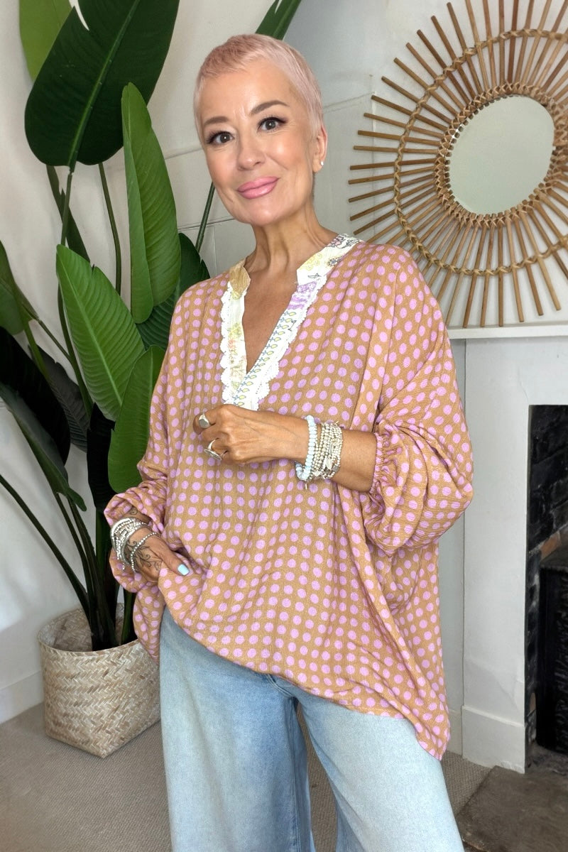 Polka Dot Blouse - WLL Exclusive