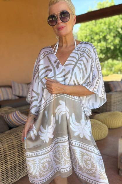 Sunwashed Kimono - Palm