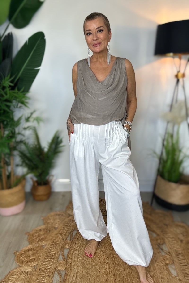 Soft Pleat Trouser