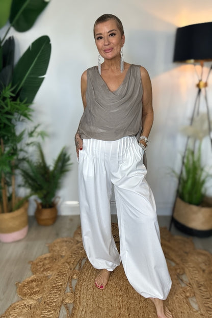 Soft Pleat Trouser