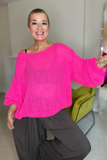 Slouchy Open Knit