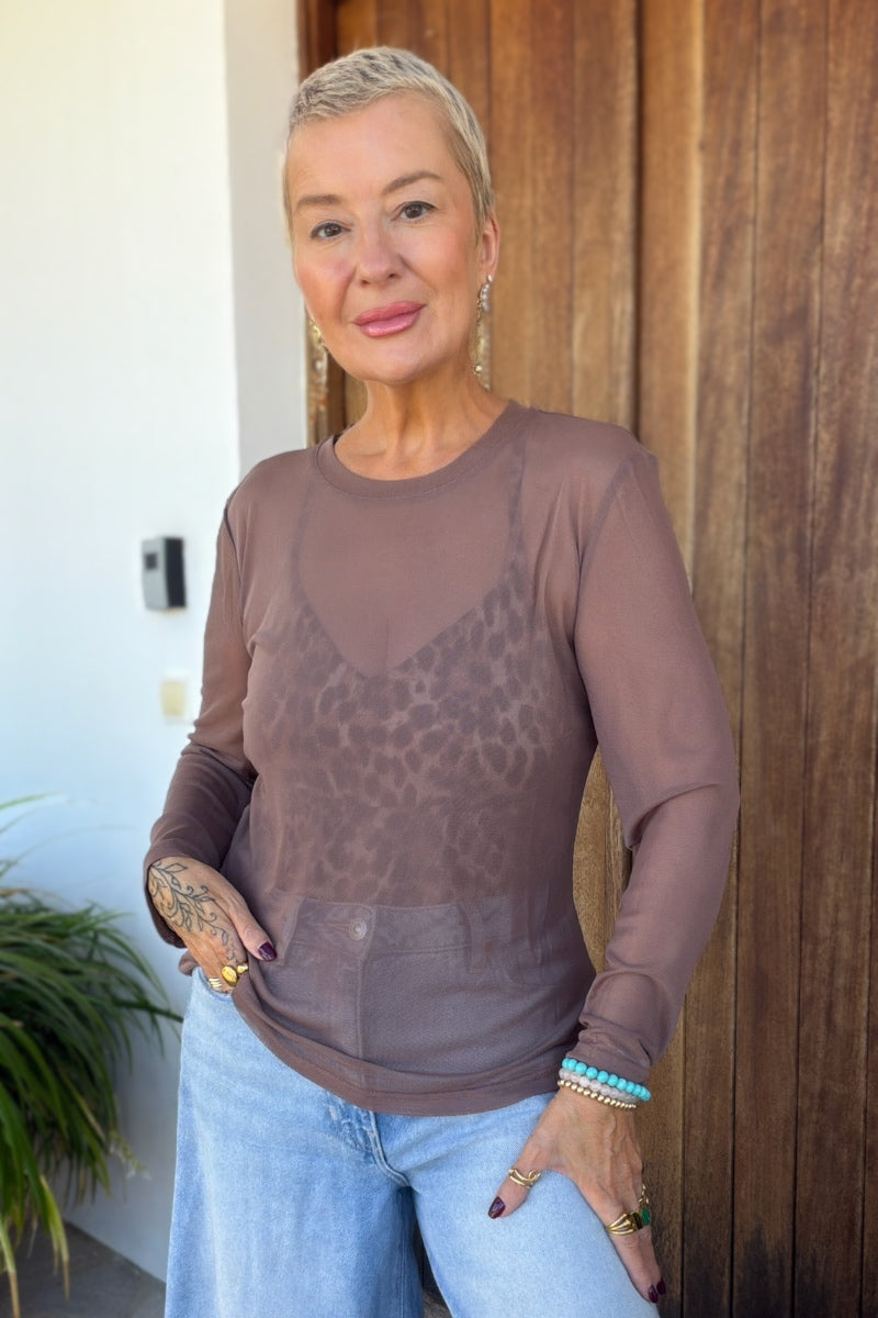 Layer Up Mesh Top