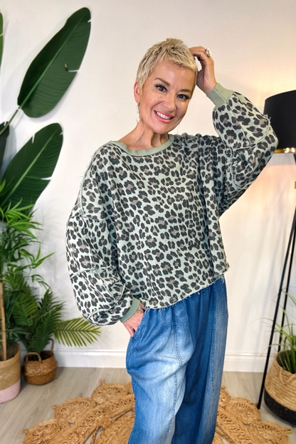 Chelsea Leopard Jumper