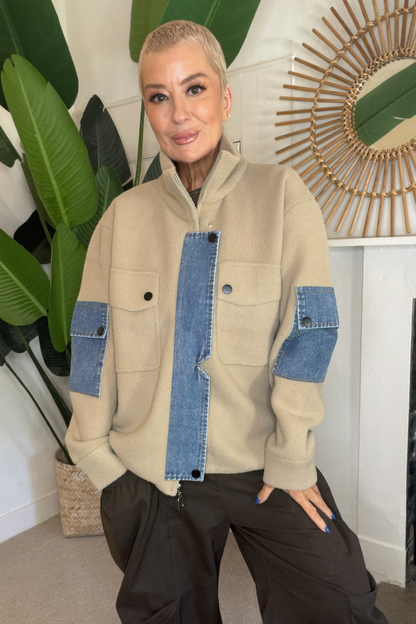 Marnie Luxe Zip Jacket - (PRE - ORDER)