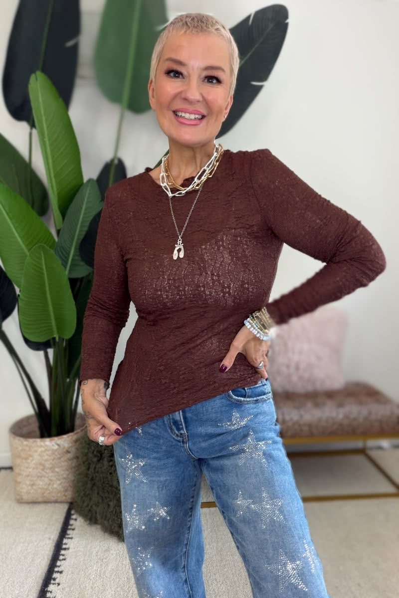 Lace Layering Top